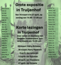 Serie korte lezingen op zondagmiddag