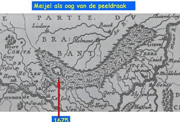 14. Meijel als oog in Peel als draak 1675