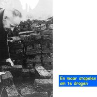 31. Langzaam hoger stapelen om te drogen