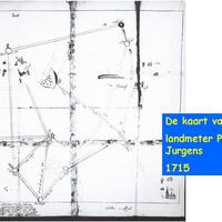 43. Kaart van de landmeter 1715