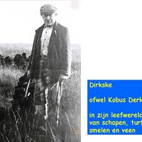 62. Dirkske tussen schapen, smelen en turf