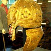 Kopie van de gouden helm